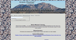 Desktop Screenshot of garagefloorsandmore.net